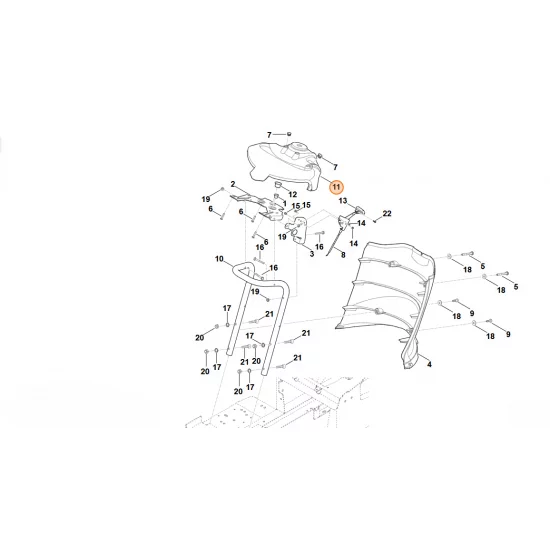 STIHL  Tablica rozdzielcza 6165 706 6210
